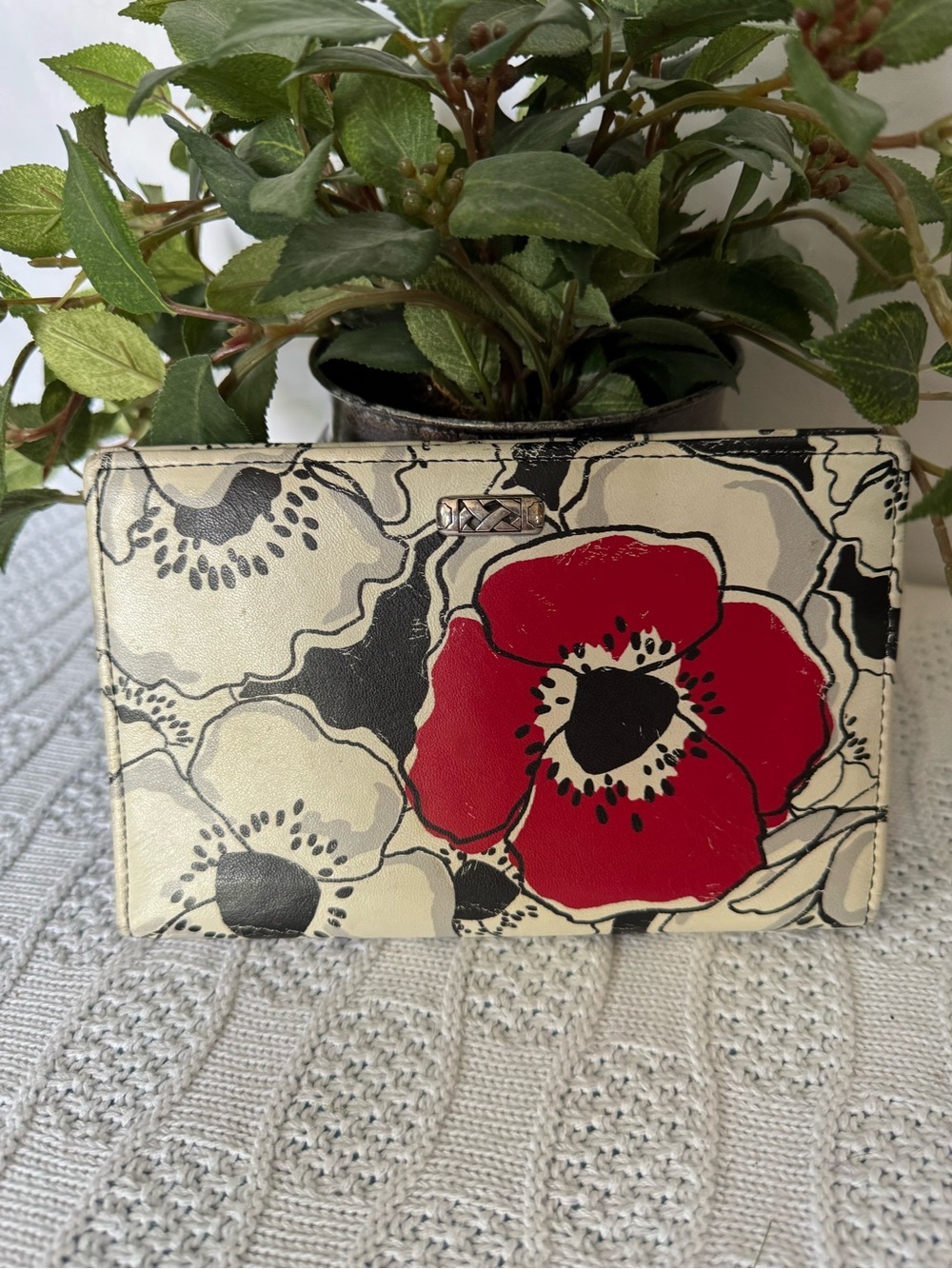 Brighton EUC rare vintage travel wallet